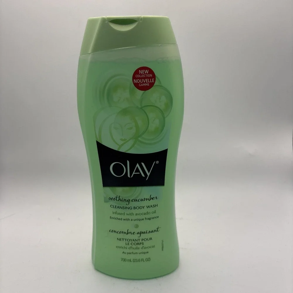 Olay Soothing Cucumber Cleansing Body Wash 23.6 fl oz Discontinued NEW
